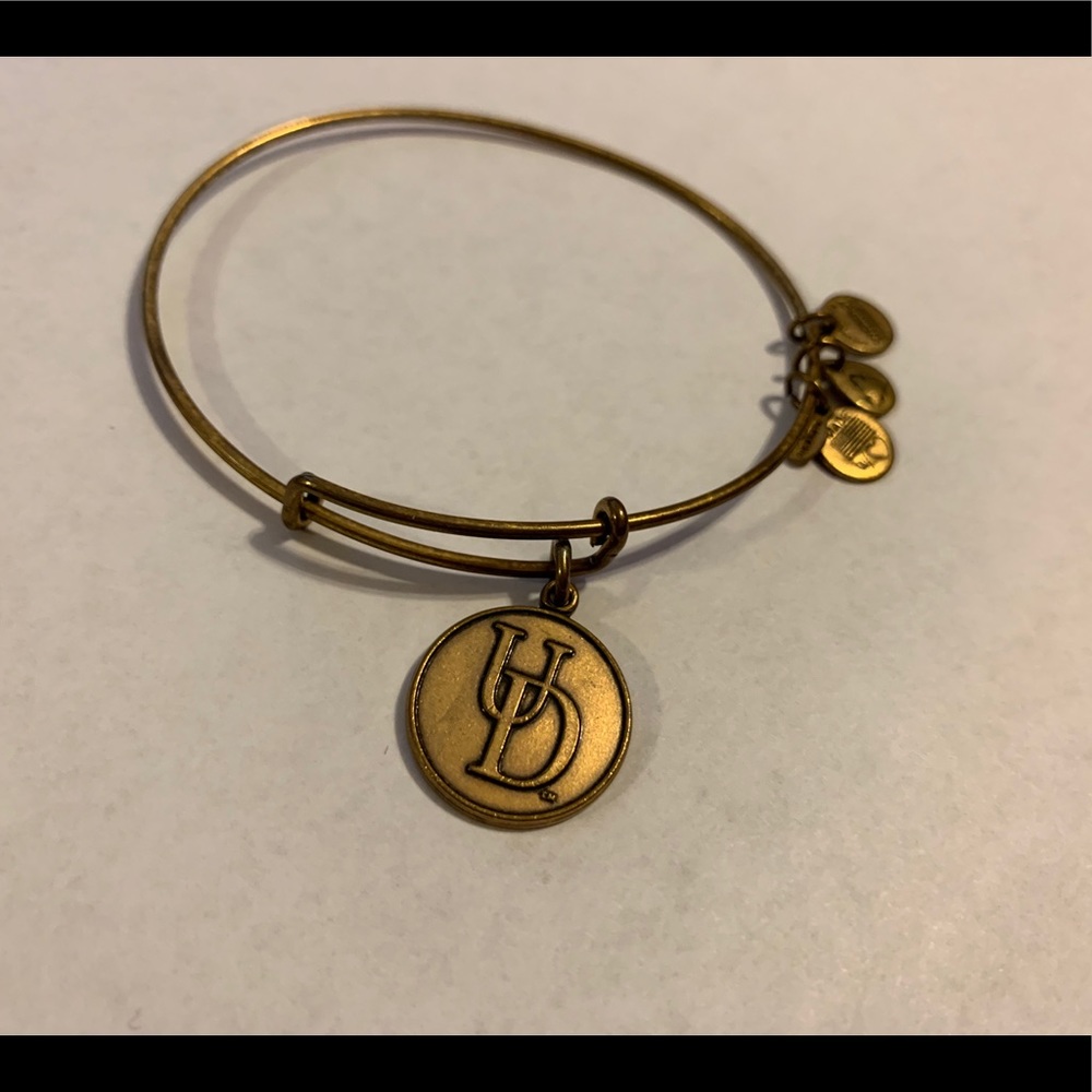 Alex and Ani University of Delaware Logo Bangle